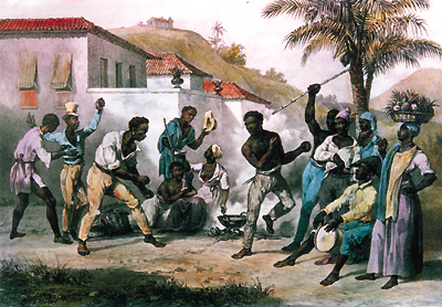 Capoeira as played in the 1800's.n
